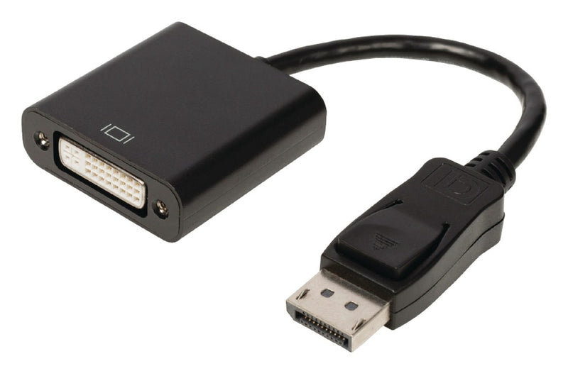Afbeelding laden in galerijviewer, Valueline vlcb37250b02 displayport-adapterkabel displayport mannelijk - dvi-d 24 + 1-pins vrouwelijk 0,20 m zwart
