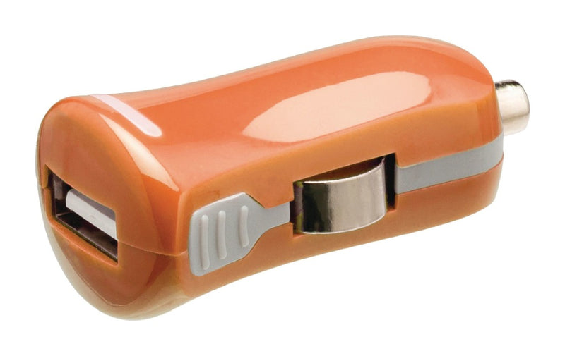 Afbeelding laden in galerijviewer, Valueline vlmp11950o usb-autolader usb a female - 12v-autoaansluiting oranje
