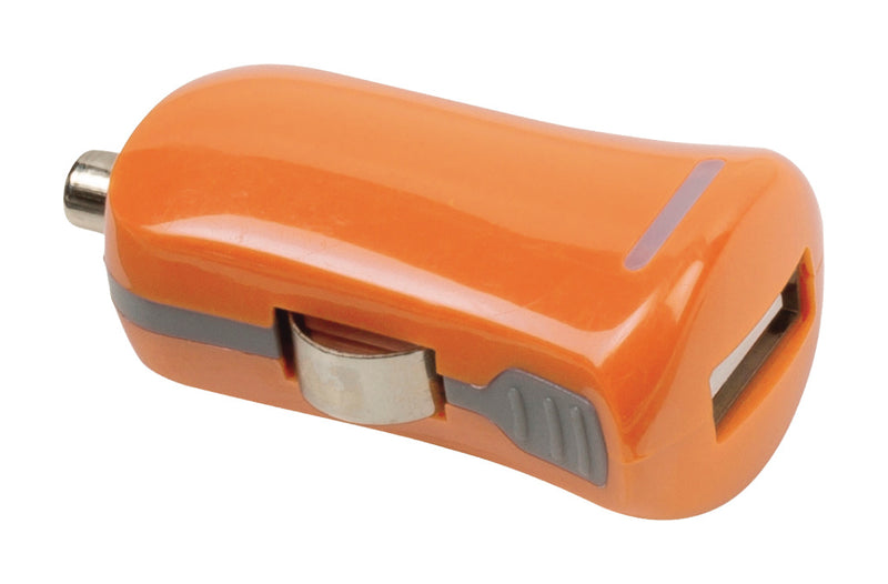 Afbeelding laden in galerijviewer, Valueline vlmp11950o usb-autolader usb a female - 12v-autoaansluiting oranje
