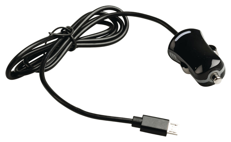 Afbeelding laden in galerijviewer, Valueline vlmb60890b10 micro-usb-autolader micro usb male - 12v autoaansluiting 1,00 m zwart 2.1a
