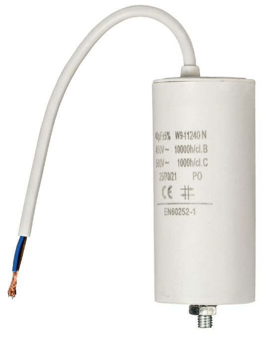 Fixapart w9-11240n condensator 40.0 uf 450 v + kabel
