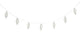 Hq ledslwtrdr lichtslinger druppel met 10 leds