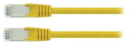 Valueline vlcp85121y025 cat5e sf utp netwerkkabel rj45 (8 8) male - rj45 (8 8) male 0.25 m geel