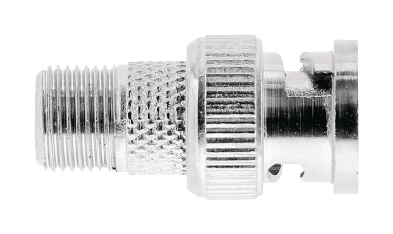 Afbeelding laden in galerijviewer, Valueline vlsp41965m antenne adapter bnc male - f-connector female zilver
