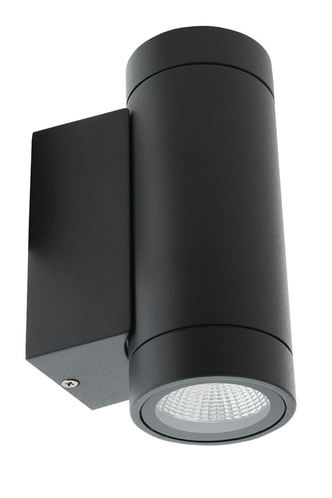 Afbeelding laden in galerijviewer, Hq ledwlout01 led wandlamp voor buiten 6 w 190 lm zwart
