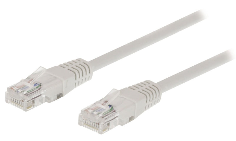 Afbeelding laden in galerijviewer, Valueline vlct85000w100 cat5e utp netwerkkabel rj45 (8 8) male - rj45 (8 8) male 10.0 m wit
