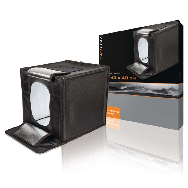 Afbeelding laden in galerijviewer, Camlink cl-ledstudio40 professionele foto studio kit
