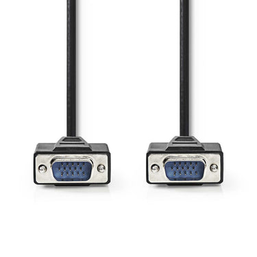 Nedis ccgp59000bk200 vga-kabel vga male vga male 20 m zwart