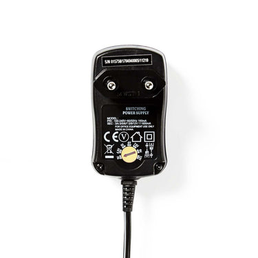 Nedis stroomadapter acpa006 zwart