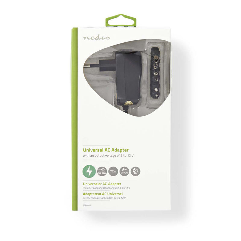 Afbeelding laden in galerijviewer, Nedis stroomadapter acpa006 zwart
