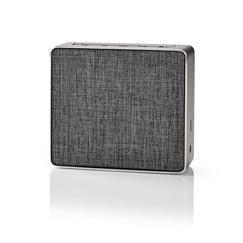 Afbeelding laden in galerijviewer, Nedis spbt1002gy luidspreker met bluetooth® 15 w metal design gunmetal
