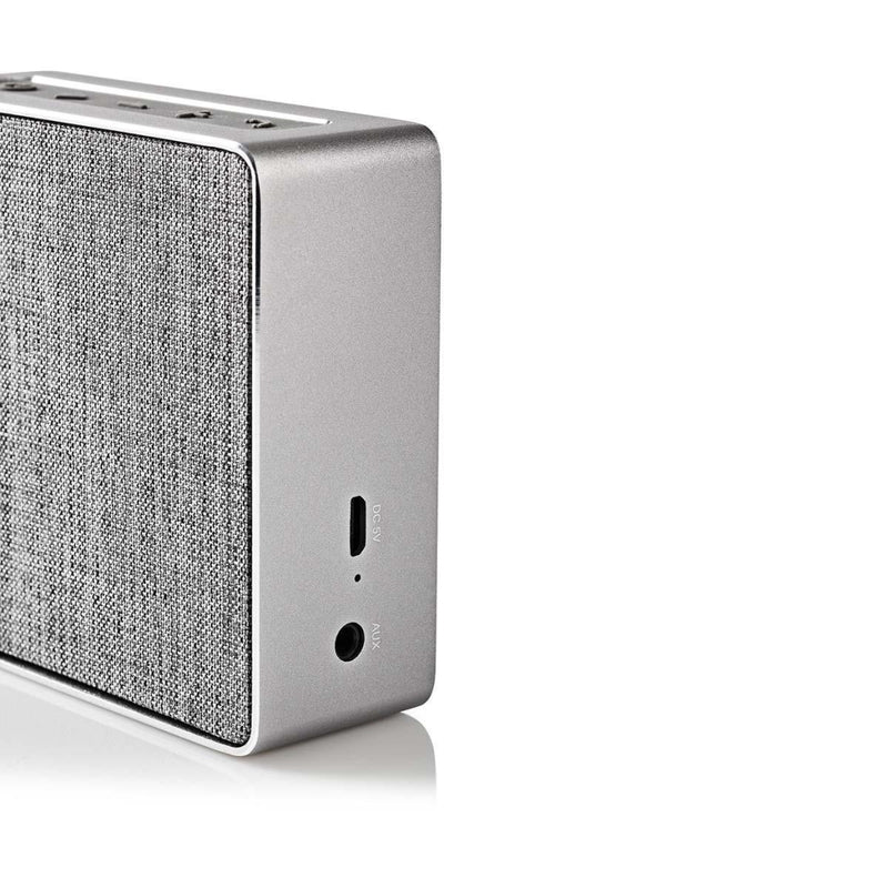 Afbeelding laden in galerijviewer, Nedis spbt1002gy luidspreker met bluetooth® 15 w metal design gunmetal
