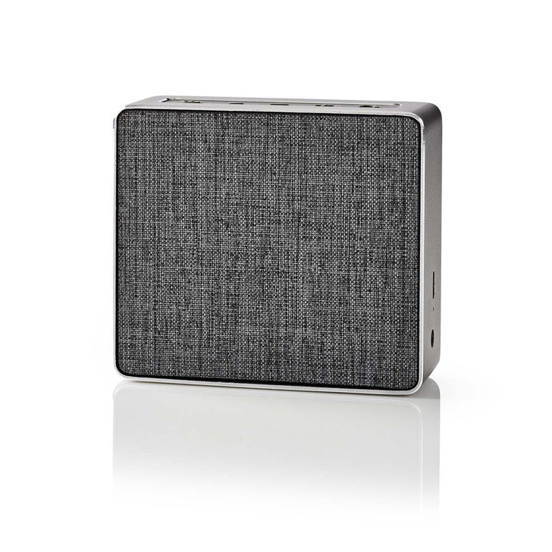 Afbeelding laden in galerijviewer, Nedis spbt1002gy luidspreker met bluetooth® 15 w metal design gunmetal
