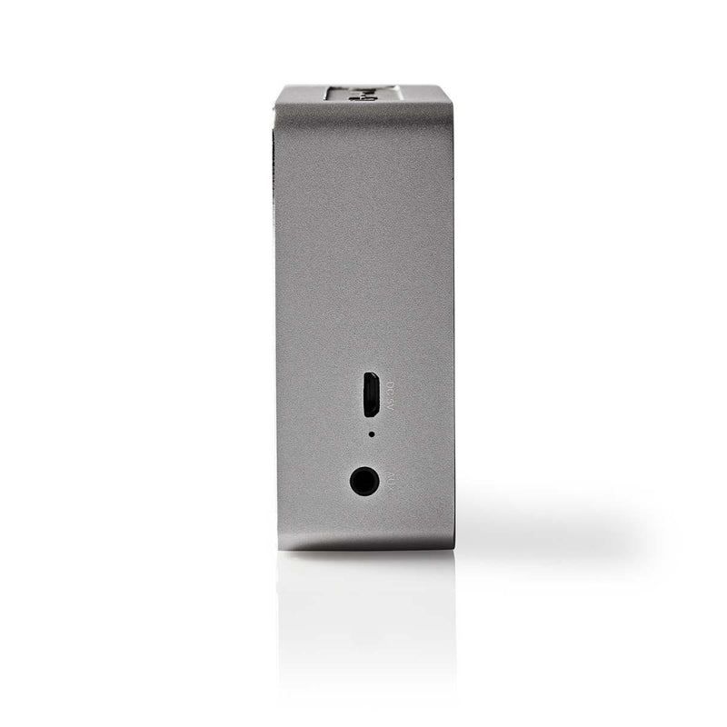 Afbeelding laden in galerijviewer, Nedis spbt1002gy luidspreker met bluetooth® 15 w metal design gunmetal
