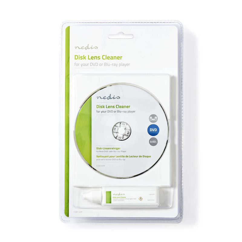 Afbeelding laden in galerijviewer, Nedis cldk110tp lensreiniger blu-ray dvd 20 ml
