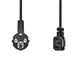 Nedis cegp10020bk100 voedingskabel schuko male haaks - iec-320-c13 haaks 10 m zwart