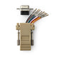 Nedis ccgp52820iv d-sub-adapter d-sub 9-pins female - rj45 (8p8c) female ivoor