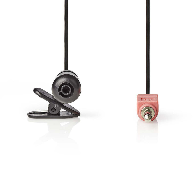 Afbeelding laden in galerijviewer, Nedis miccj100bk bedrade microfoon clip-on 3,5 mm zwart
