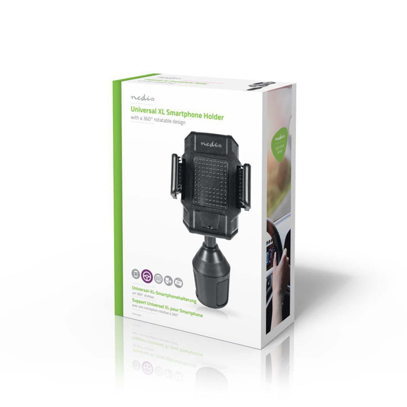 Afbeelding laden in galerijviewer, Nedis scmt200bk smartphone-houder voor de auto universeel 360 deg; draaibaar
