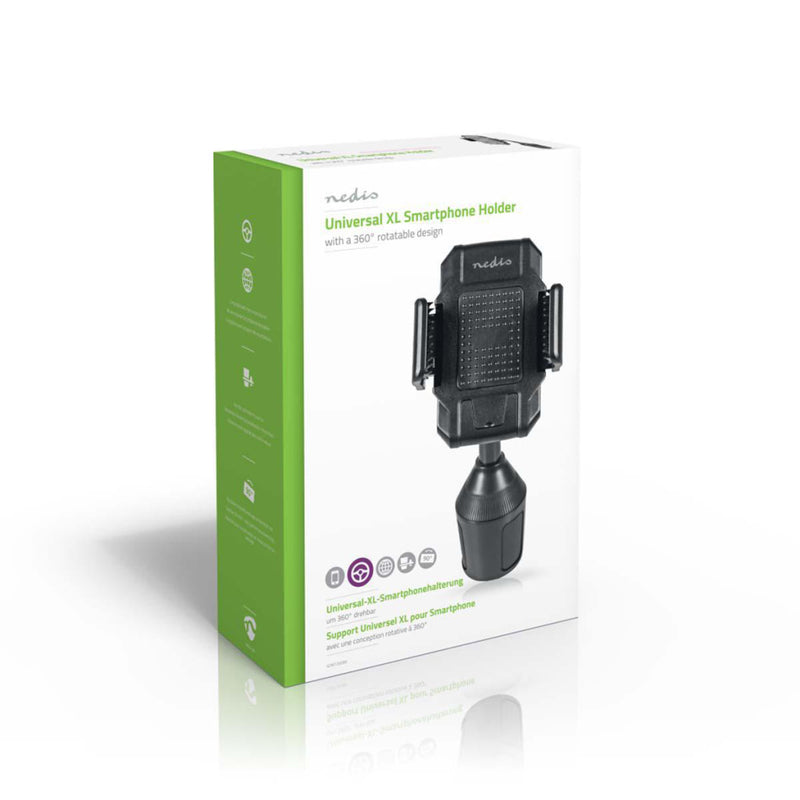 Afbeelding laden in galerijviewer, Nedis scmt200bk smartphone-houder voor de auto universeel 360 deg; draaibaar
