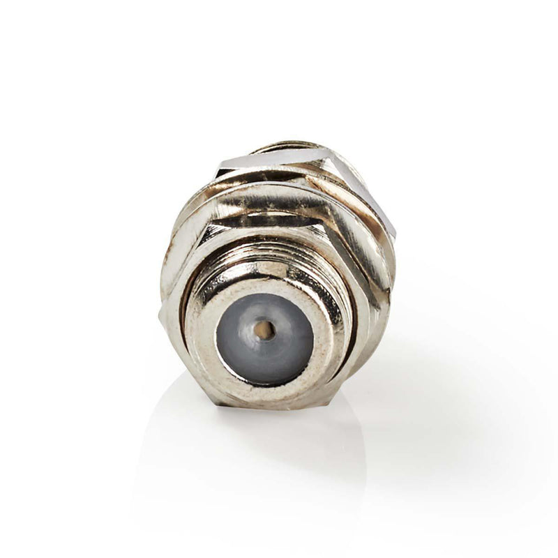 Afbeelding laden in galerijviewer, Nedis csgb41940me satelliet- en antenne-adapter f female - f female metaal
