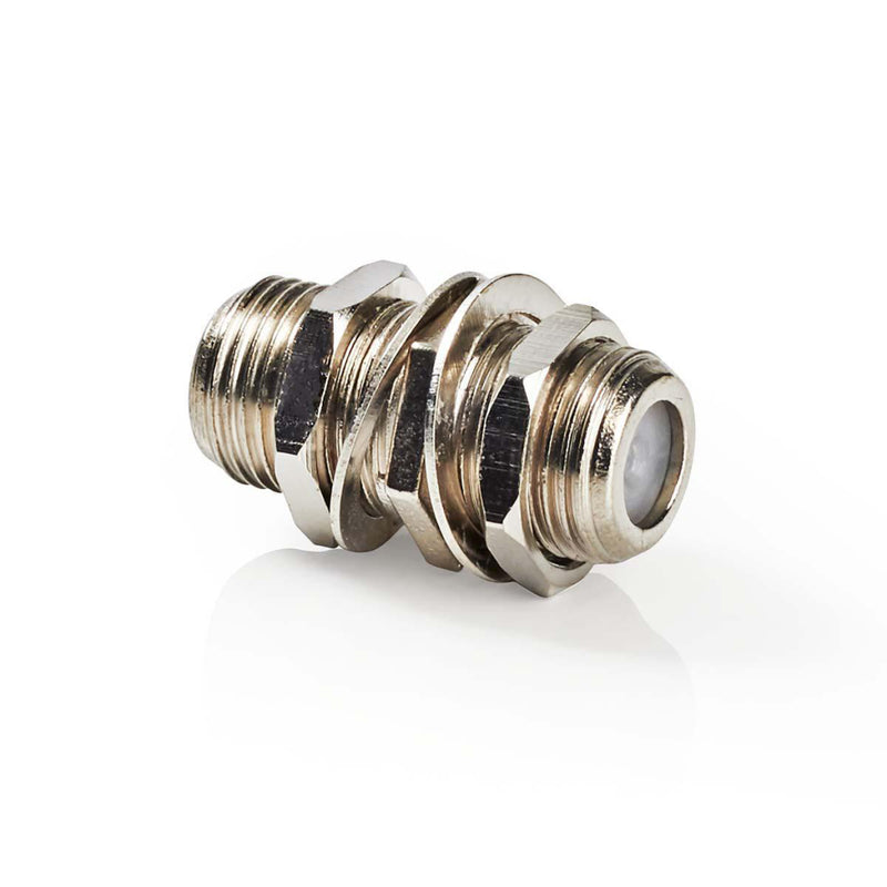 Afbeelding laden in galerijviewer, Nedis csgb41940me satelliet- en antenne-adapter f female - f female metaal
