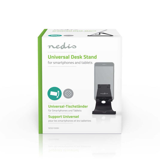 Nedis smartphonehouder sdsd100bk zwart 54 g