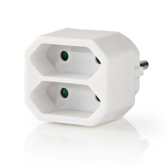 Nedis stroomadapter psspl200c1wt wit