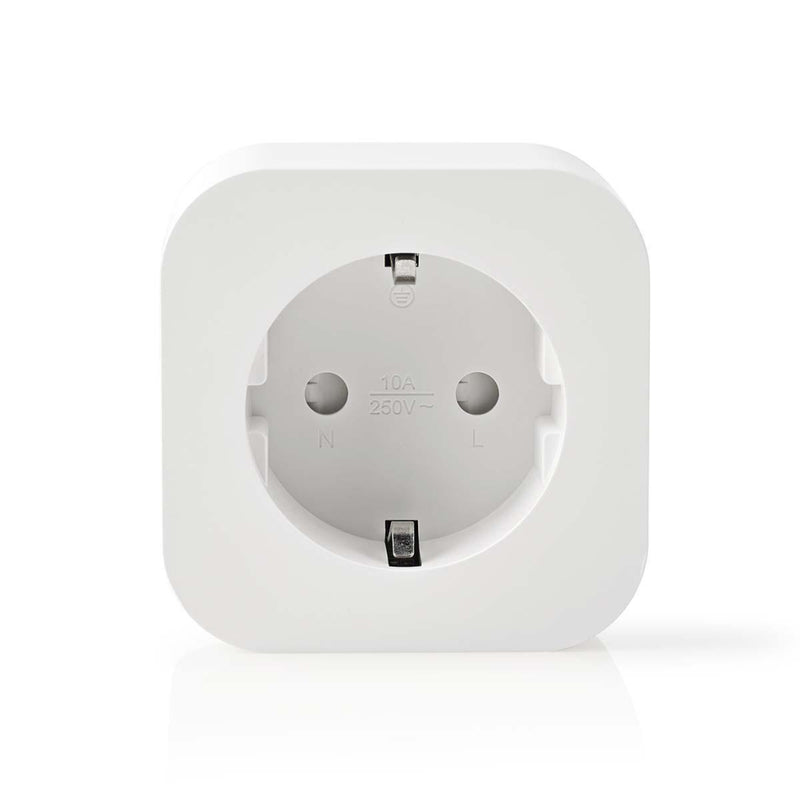 Afbeelding laden in galerijviewer, Nedis wifip130fwt wi-fi smart plug schuko type f 10 a
