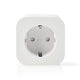 Nedis wifip130fwt wi-fi smart plug schuko type f 10 a