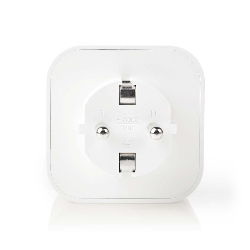 Afbeelding laden in galerijviewer, Nedis wifip130fwt wi-fi smart plug schuko type f 10 a

