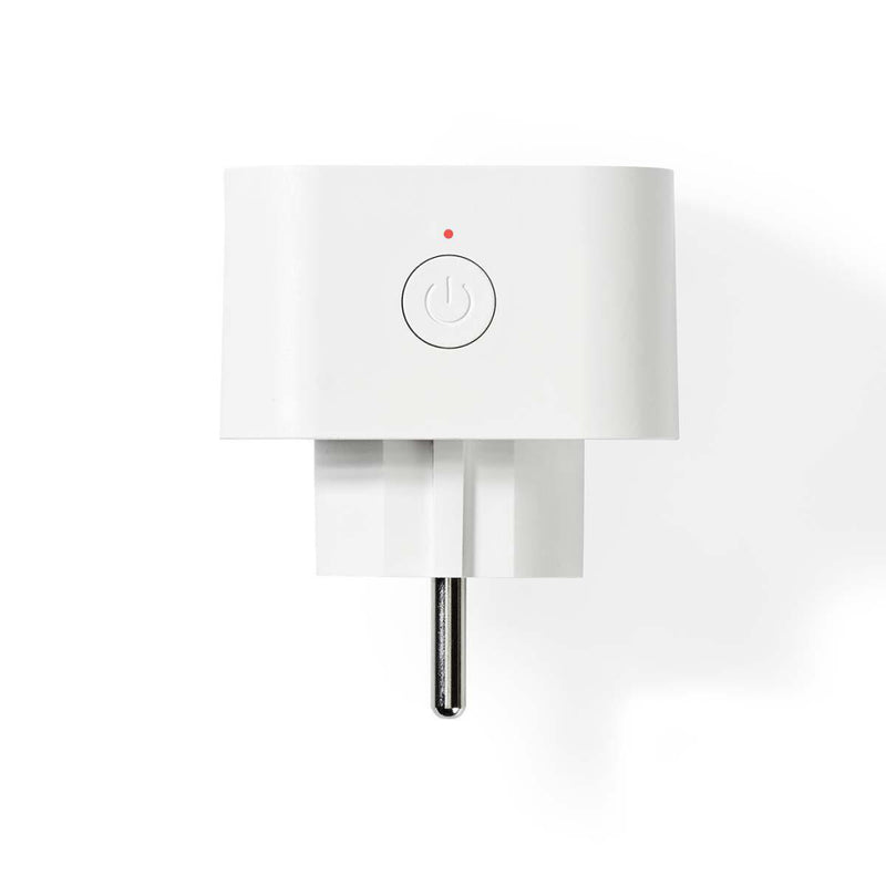Afbeelding laden in galerijviewer, Nedis wifip130fwt wi-fi smart plug schuko type f 10 a
