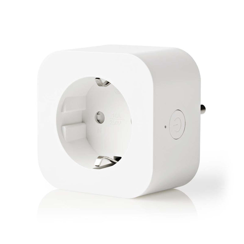 Afbeelding laden in galerijviewer, Nedis wifip130fwt wi-fi smart plug schuko type f 10 a
