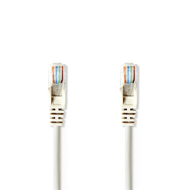 Nedis ccgt85000gy20 cat 5e utp-netwerkkabel rj45 (8p8c) male - rj45 (8p8c) male 2,0 m grijs