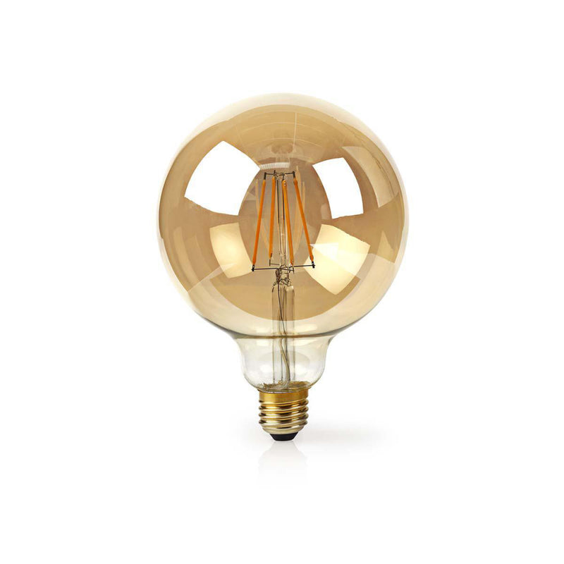 Afbeelding laden in galerijviewer, Nedis wifilf10gdg125 wi-fi smart led-lamp met filament e27 125 mm 5 w 500 lm
