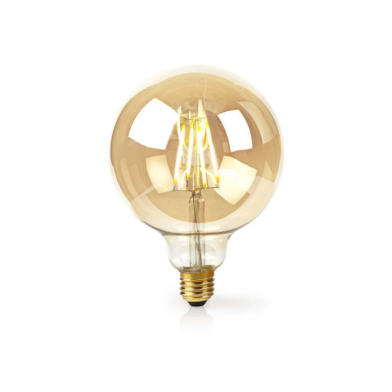 Afbeelding laden in galerijviewer, Nedis wifilf10gdg125 wi-fi smart led-lamp met filament e27 125 mm 5 w 500 lm
