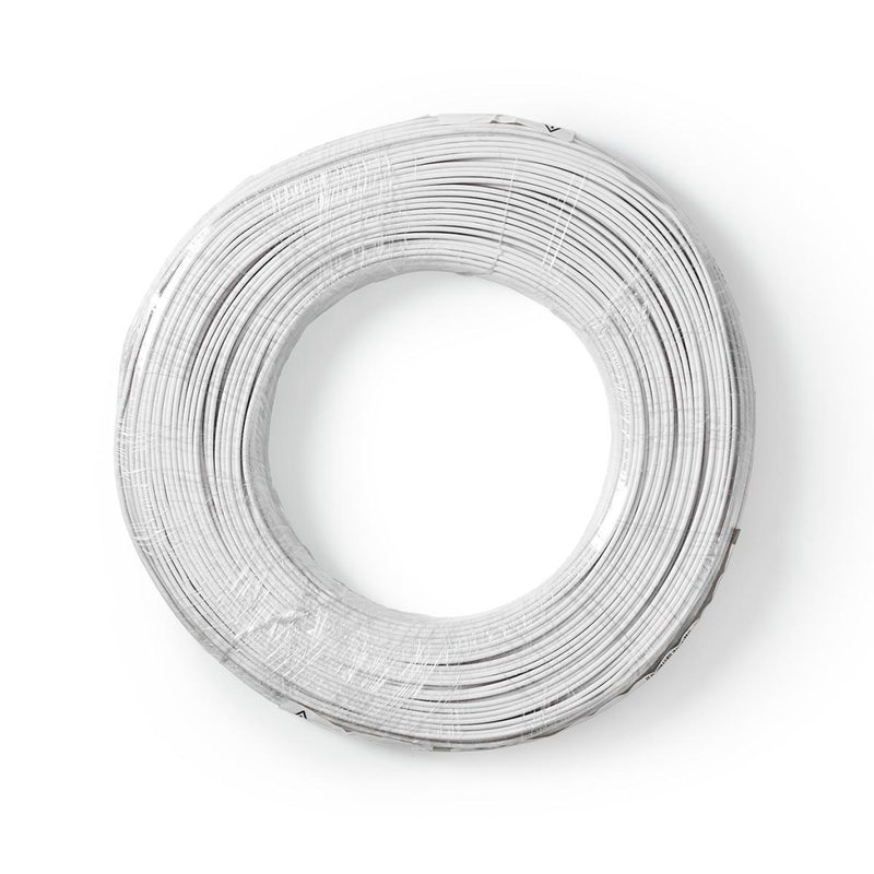 Afbeelding laden in galerijviewer, Nedis cagw0500wt1000 speaker-kabel 2x 0,50 mm2 100 m folieverpakking wit
