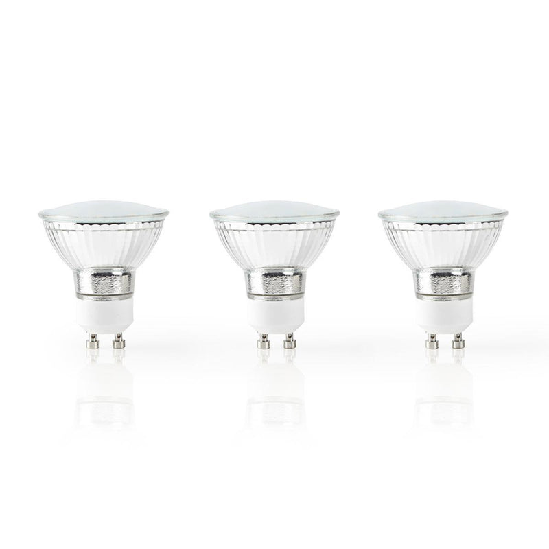 Afbeelding laden in galerijviewer, Nedis wifilw31crgu10 wi-fi smart led-lamp warm wit gu10 3-pack
