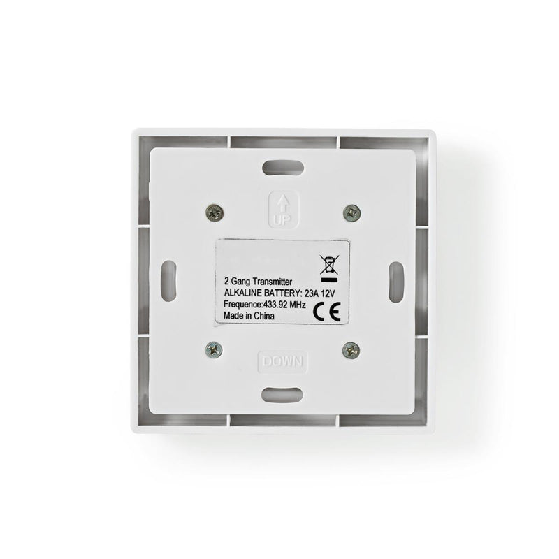 Afbeelding laden in galerijviewer, Nedis rfws20wt rf smart lichtschakelaar tweevoudig
