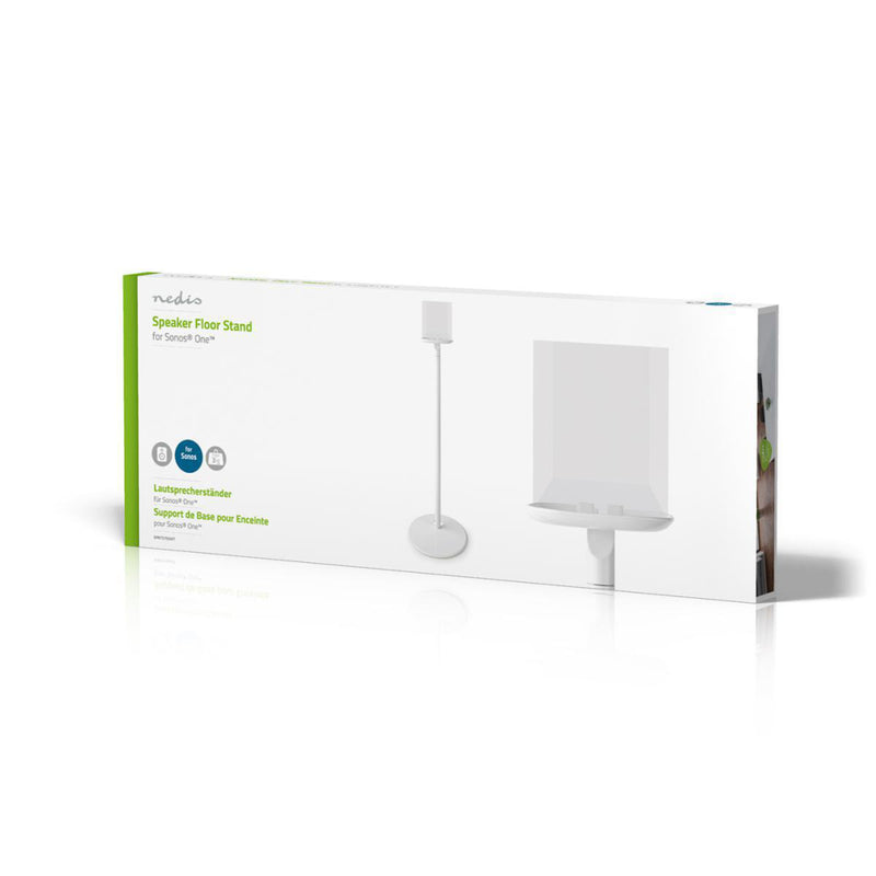 Afbeelding laden in galerijviewer, Nedis spmt5750wt speaker-vloerstandaard voor sonos® one sonos® play:1 max. 3 kg vast
