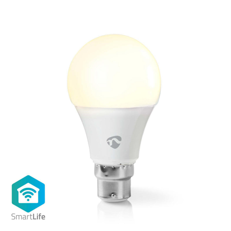 Afbeelding laden in galerijviewer, Nedis wifilw12wtb22 smartlife led bulb wi-fi b22 800 lm 9 w warm wit 2700 k energieklasse: a+ android trade; ios a60

