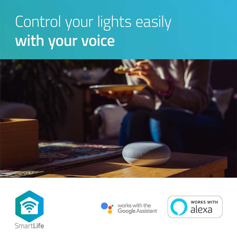 Afbeelding laden in galerijviewer, Nedis wifilw12wtb22 smartlife led bulb wi-fi b22 800 lm 9 w warm wit 2700 k energieklasse: a+ android trade; ios a60

