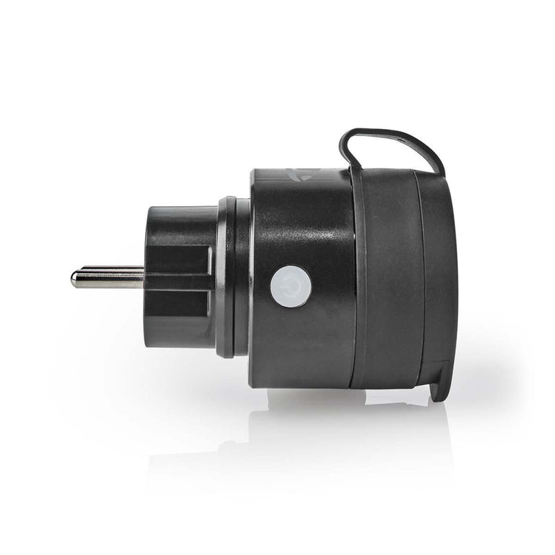 Afbeelding laden in galerijviewer, Nedis wifipo110fbk smartlife smart stekker wifi ip44 3680w zwart
