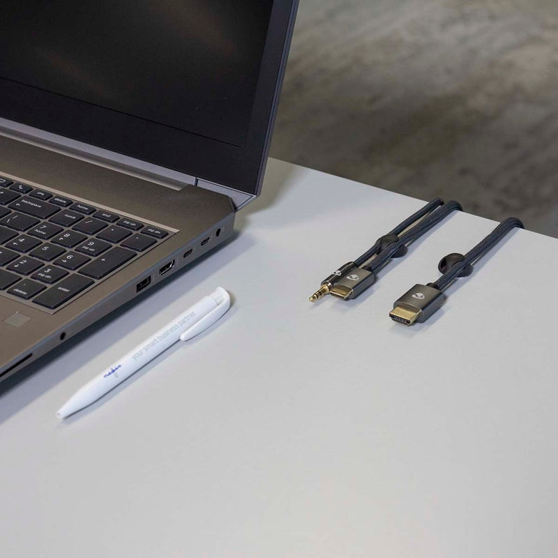 Afbeelding laden in galerijviewer, Nedis cmgc20026bk kabelmanagement kabelclip click go 6 stuks aantal slots: 2 sleuven maximale kabeldikte: 5.3 mm tpe zwart

