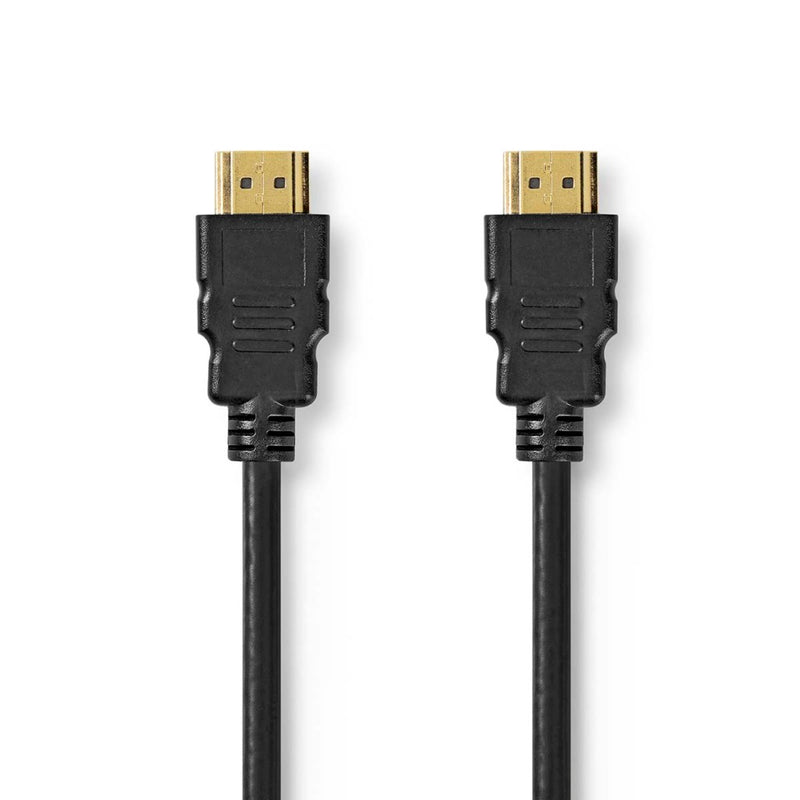 Afbeelding laden in galerijviewer, Nedis cvgp35000bk50 hdmi trade; kabel hdmi trade; connector hdmi trade; connector 8k@60hz earc verguld 5.00 m pvc zwart polybag
