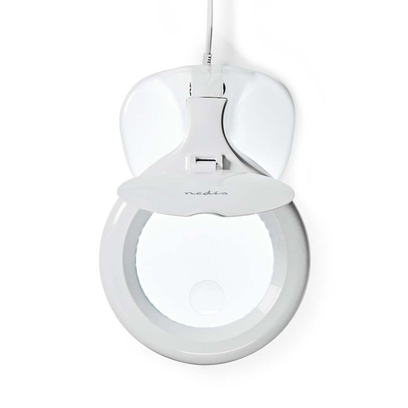 Afbeelding laden in galerijviewer, Nedis MAGL1WT Tafel-loeplamp Lenssterkte: 3 12 Diopter 6500 K 6.5 W 585 Lm Wit
