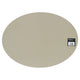 Mesapiu Mesapiu Placemat Lederlook Taupe Ovaal 45x33 Cm
