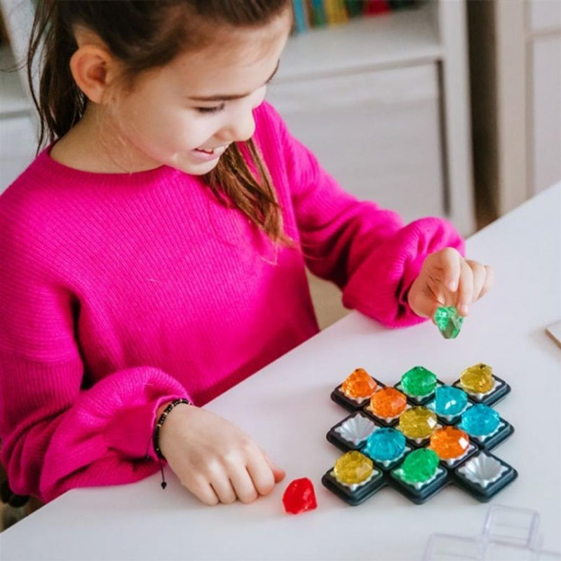 Afbeelding laden in galerijviewer, Smartgames diamond quest - logisch denkspel - 80 educatieve mijnuitdagingen - kleuren vormen breinbreker - solospel - vanaf 10 jaar

