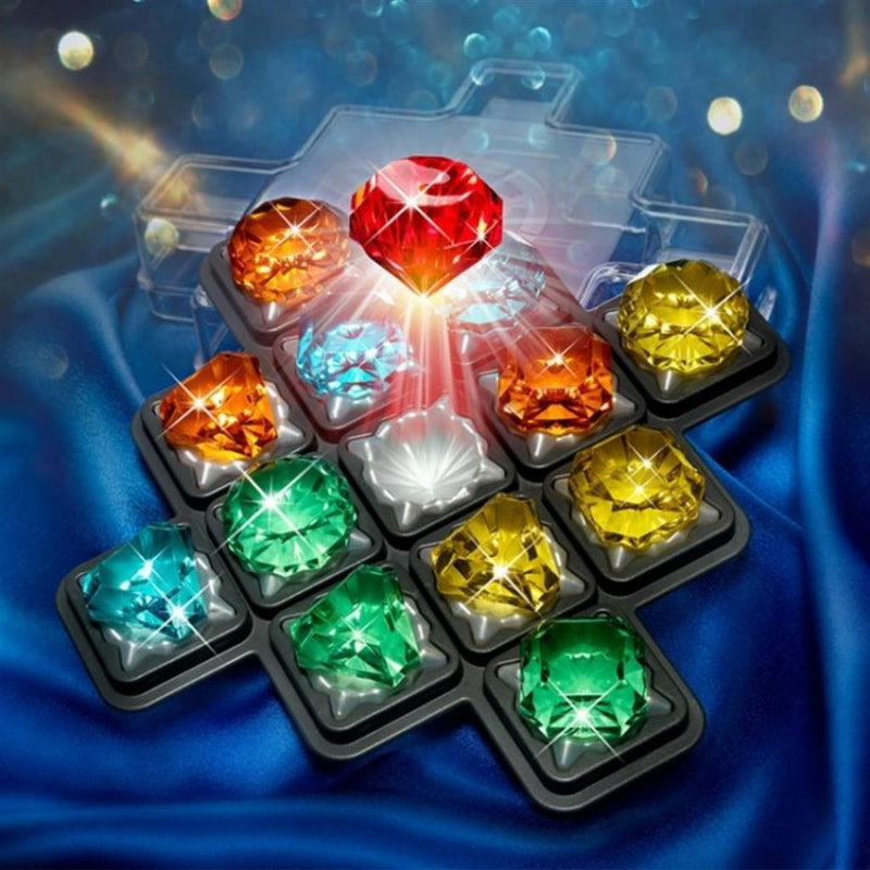 Afbeelding laden in galerijviewer, Smartgames diamond quest - logisch denkspel - 80 educatieve mijnuitdagingen - kleuren vormen breinbreker - solospel - vanaf 10 jaar
