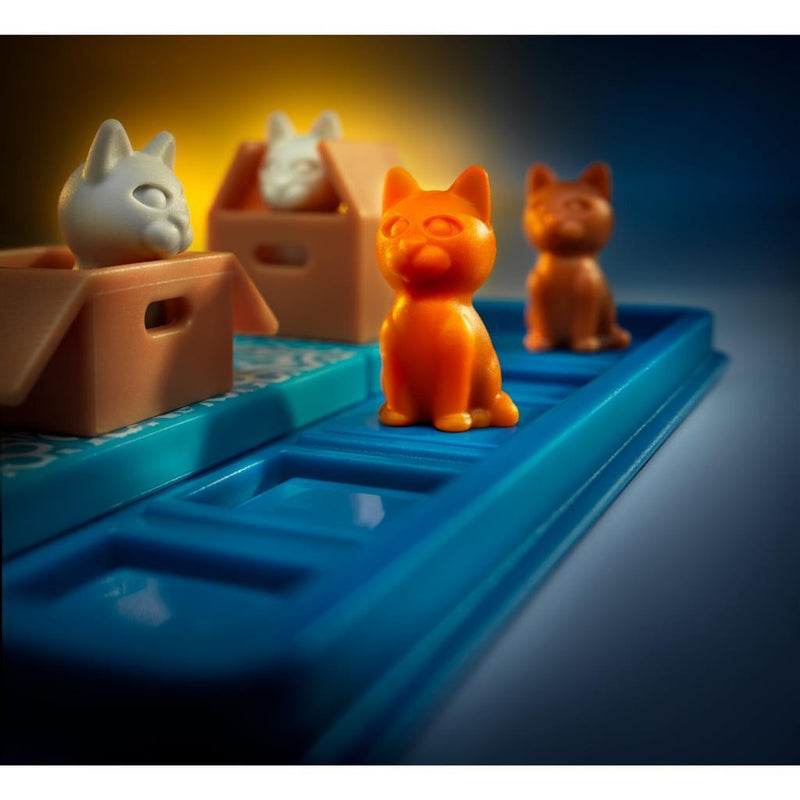 Afbeelding laden in galerijviewer, Smartgames cats boxes - logisch denkspel - 60 poezelige uitdagingen - compact solospel voor kinderen volwassenen - vanaf 7 jaar - katten
